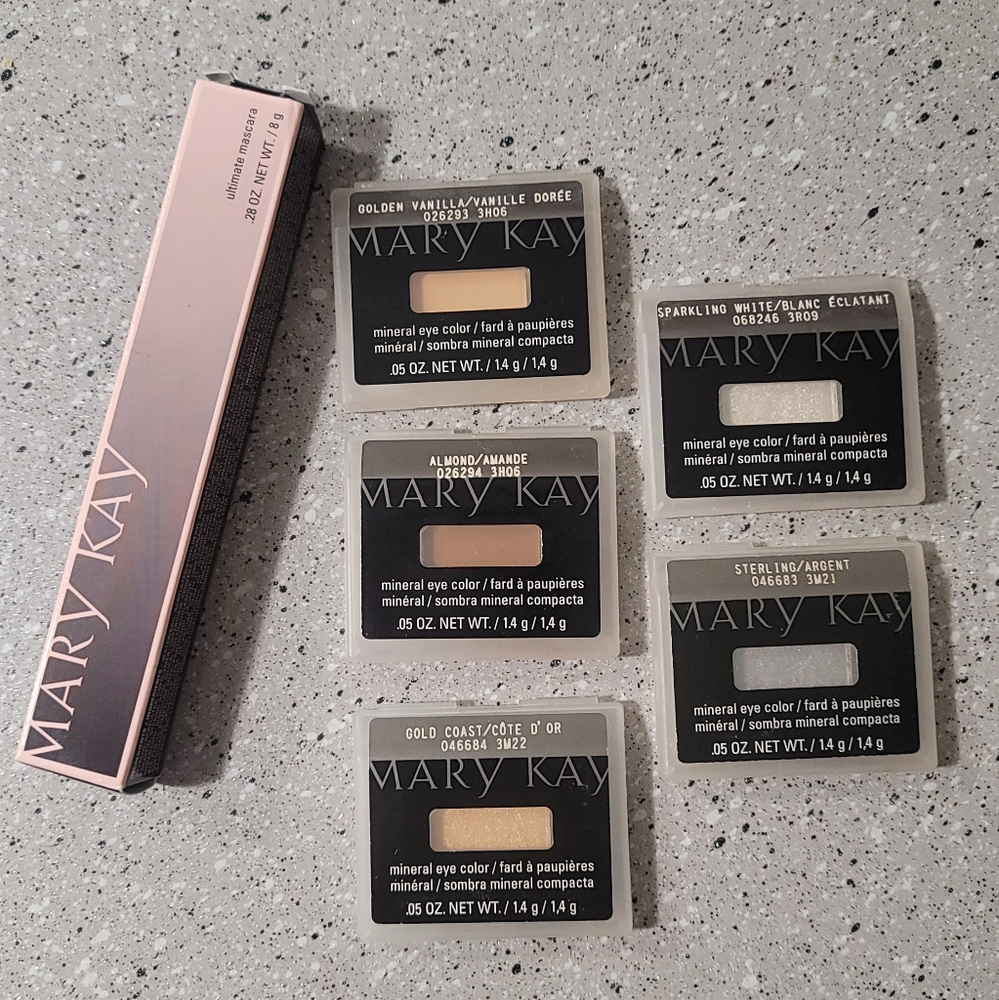Mary Kay Eye Shadow Mascara Bundle